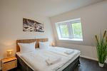 Schlafzimmer - Strandoase 5 - Penthouse (Seeblick) - Top-Hundeurlaub