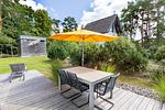Dachterrasse mit Gartenmöbeln - Ostseeland Lotsenstieg 15 - Top-Hundeurlaub