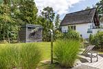 Garten mit Terrasse vom usollo15, Lotsenstieg 15 in Karlshagen - Ostseeland Lotsenstieg 15 - Top-Hundeurlaub