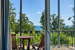 Terrasse - Ferienwohnung Muschel in der Villa Rex Sellin - Top-Hundeurlaub