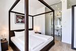 Schlafzimmer - Ferienwohnung Muschel in der Villa Rex Sellin - Top-Hundeurlaub