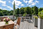 Terrasse - Ferienwohnung Muschel in der Villa Rex Sellin - Top-Hundeurlaub
