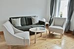 Wohnzimmer - Alter Konsumverein, App N° 4 - Top-Hundeurlaub