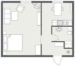 Grundriss - Alter Konsumverein, App N° 2 - Top-Hundeurlaub