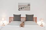 Schlafzimmer - Alter Konsumverein, App N° 5 - Top-Hundeurlaub