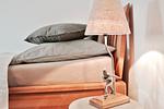 Schlafzimmer - Alter Konsumverein, App N° 5 - Top-Hundeurlaub