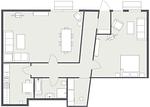 Grundriss - Alter Konsumverein, App N° 5 - Top-Hundeurlaub