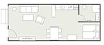 Grundriss - Alter Konsumverein, App N° 6 - Top-Hundeurlaub