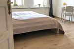 Schlafzimmer - Alter Konsumverein, App N° 8 - Top-Hundeurlaub