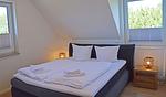 Schlafzimmer - Dünenhaus 4 - Top-Hundeurlaub