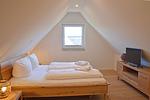 Schlafzimmer - Dünenhaus 3 - Top-Hundeurlaub