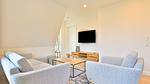 Wohnzimmer - Strandhaus Apartment 14 - Top-Hundeurlaub