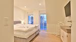 Schlafzimmer - Strandhaus Apartment 14 - Top-Hundeurlaub