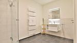 Badezimmer - Strandhaus Apartment 14 - Top-Hundeurlaub