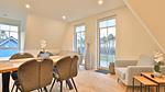 Wohnzimmer - Strandhaus Apartment 15 - Top-Hundeurlaub