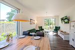 Wohnzimmer - Wittsande 05 - Top-Hundeurlaub