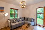 Wohnzimmer - Holzkate - Top-Hundeurlaub