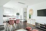 Wohnzimmer - Dünenquartier Apartment 08 - Top-Hundeurlaub