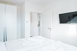 Schlafzimmer - Dünenquartier Apartment 08 - Top-Hundeurlaub