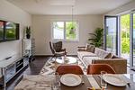 Wohnzimmer - Dünenquartier Apartment 06 - Top-Hundeurlaub