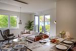 Wohnzimmer - Dünenquartier Apartment 06 - Top-Hundeurlaub