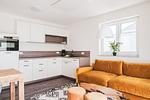 Wohnzimmer - Dünenquartier Apartment 11 - Top-Hundeurlaub