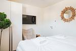 Schlafzimmer - Dünenquartier Apartment 11 - Top-Hundeurlaub