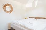 Schlafzimmer - Dünenquartier Apartment 11 - Top-Hundeurlaub