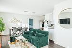 Wohnzimmer - Dünenquartier Apartment 10 - Top-Hundeurlaub