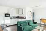 Wohnzimmer - Dünenquartier Apartment 10 - Top-Hundeurlaub