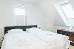 Schlafzimmer - Dünenquartier Apartment 10 - Top-Hundeurlaub