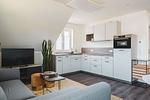 Wohnzimmer - Dünenquartier Apartment 13 - Top-Hundeurlaub
