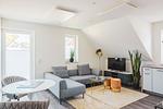 Wohnzimmer - Dünenquartier Apartment 13 - Top-Hundeurlaub