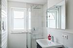 Badezimmer - Dünenquartier Apartment 13 - Top-Hundeurlaub
