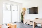 Wohnzimmer - Dünenquartier Apartment 15 - Top-Hundeurlaub