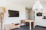 Wohnzimmer - Dünenquartier Apartment 15 - Top-Hundeurlaub