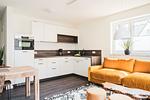 Küche / Küchenzeile - Dünenquartier Apartment 15 - Top-Hundeurlaub