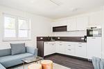 Küche / Küchenzeile - Dünenquartier Apartment 16 - Top-Hundeurlaub