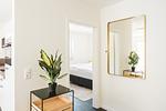Wohnzimmer - Dünenquartier Apartment 16 - Top-Hundeurlaub