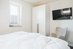 Schlafzimmer - Dünenquartier Apartment 18 - Top-Hundeurlaub