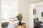Wohnzimmer - Dünenquartier Apartment 19 - Top-Hundeurlaub