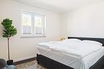 Schlafzimmer - Dünenquartier Apartment 23 - Top-Hundeurlaub