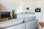 Wohnzimmer - Dünenquartier Apartment 26 - Top-Hundeurlaub