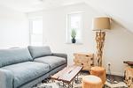 Wohnzimmer - Dünenquartier Apartment 26 - Top-Hundeurlaub