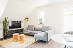 Wohnzimmer - Dünenquartier Apartment 29 - Top-Hundeurlaub