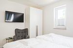 Schlafzimmer - Dünenquartier Apartment 29 - Top-Hundeurlaub