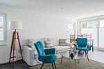 Wohnzimmer - Haus Dinis - Top-Hundeurlaub