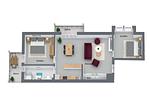 Grundriss - Ostseehaus 6 - Top-Hundeurlaub