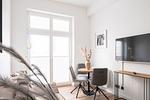 Wohnzimmer - Apartment 01 - Top-Hundeurlaub