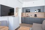 Küche / Küchenzeile - Apartment 09 - Top-Hundeurlaub